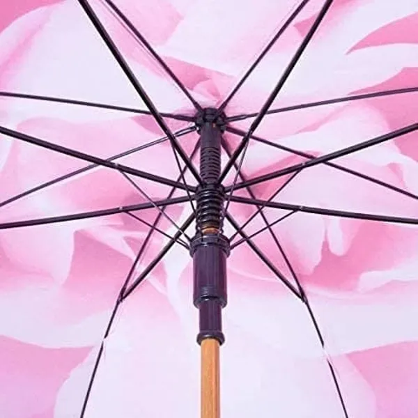 Flagged_210T_Waterproof_Pongee_Fabric,_Steel_Ribs_And_Abs_Handle_Umbrella_For_Women,_Daily_Commutes,_Outdoor_Activities
