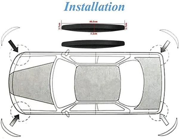 Black_Flexible_Carbon-Fiber_Textured_Polyurethane_Rubberized_Pvc_Bumper_Protector_Guard_Strips_For_Car_Owners,_Bumper_Protection_Pack_Of_2