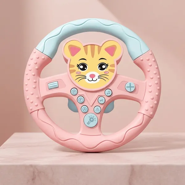 Pink_Premium_Non-Toxic_Bpa-Free_Abs_Plastic_Interactive_Steering_Wheel_Toy_For_Babies