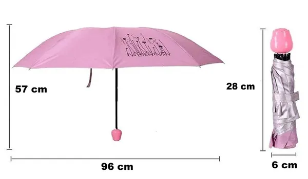Flagged_210T_Waterproof_Pongee_Fabric,_Steel_Ribs_And_Abs_Handle_Umbrella_For_Women,_Daily_Commutes,_Outdoor_Activities
