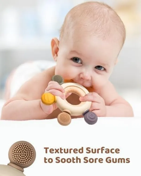 Multicolor_Natural_Sustainable_Beech_Wood_And_Food-Grade_Silicone_Sensory_Teething_Ring_For_Baby_Teether_Pack_Of_2