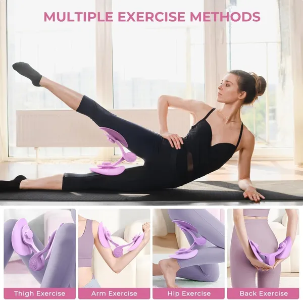 Multicolor_Eco-Friendly_Pp_Plastic,_Tpe_Flexible_Rubber_And_Heavy_Steel_Springs_Fitness_Equipment_/_Muscle_Exerciser_For_Women,_Postpartum_Recovery,_Pelvic_Floor_Strengthening,_Bladder_Control,_Intimate_Wellness