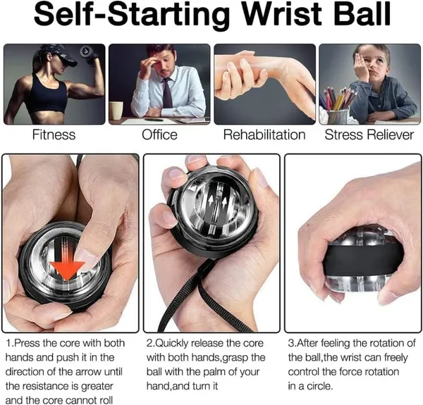 Black_Polycarbonate_Outer_Shell_And_Zinc-Alloy_Steel_Internal_Rotor_Gyro_Ball_Wrist_Exerciser_For_Athletes,_Musicians,_Office_Workers,_Fitness_Enthusiasts