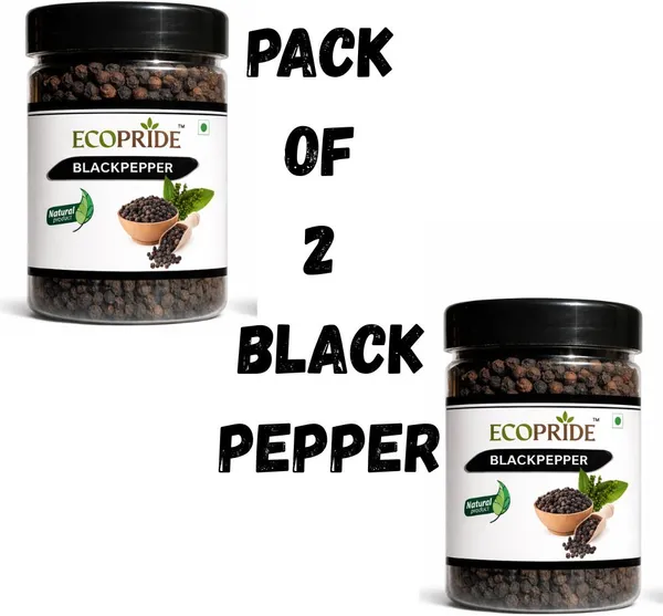 Ecopride_Bold_Black_Pepper_Whole_Peppercorns_Seasoning_Spice_100G_-_Pack_Of_2