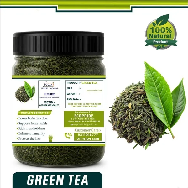 Ecopride_Whole_Dried_Leaf_Green_Tea_Fat_Burner_(100G)_-_Pack_Of_3