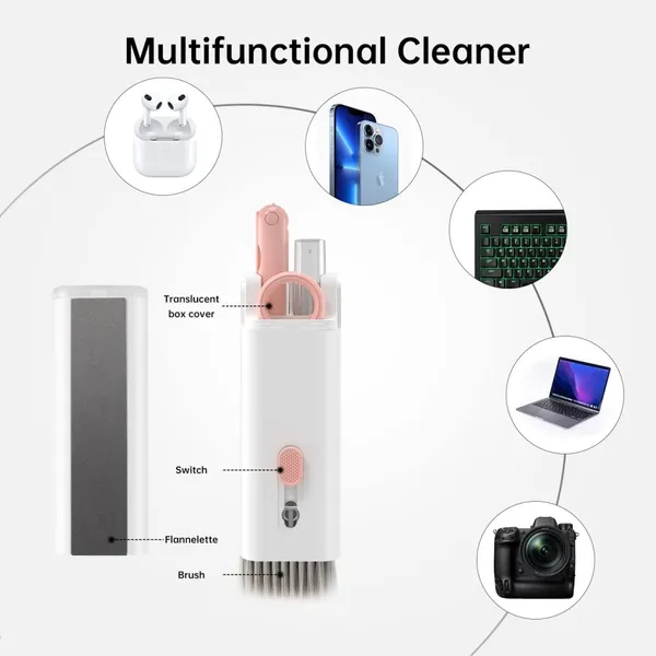 Multicolor_Abs_Plastic_Handle,_Nylon_Bristles_And_Microfiber_Wipe_Pads_Keyboard_Cleaning_Kit_For_Office_Workers,_Gamers,_Students,_And_Electronic_Device_Maintenance_Pack_Of_2