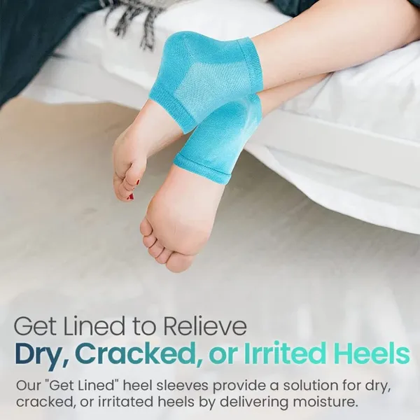 Multicolor_Elastic_Cotton-Spandex_Blend_And_Medical_Silicone_Gel_Inner_Pads_Heel_Pad_Socks_For_Foot_Care,_Heel_Moisturizing_Pack_Of_2