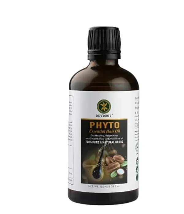 DEVDOOT_USDA_Organic_100%_Pure_&_Natural_Cold_Pressed_Unrefined_Oil,_6_Essensial_Oil_for_All_Type_Hair_|Jojoba_&_Olive_Oil_-_100ml
