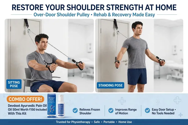 Shoulder_Pulley_Overhead_Hand_Equipment_Kit_For_Home_Gym_Exercise_and_Physical_Therapy_Multicolor_with_50_Ml_Devdoot_Pain_Massage_Oil