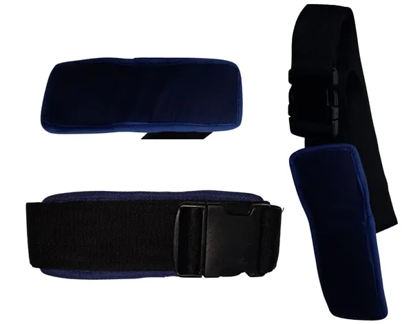 Gait_Belt_Transfer_And_Walking_Assistance_With_PAD_and_Quick_Release_Buckle_For_Caregiver_Nurse_Therapist_2_Inches_x_8_Feet_Mulligan_Mobilization_Belt_Gait_Belt_Used_In_Physiotherapy