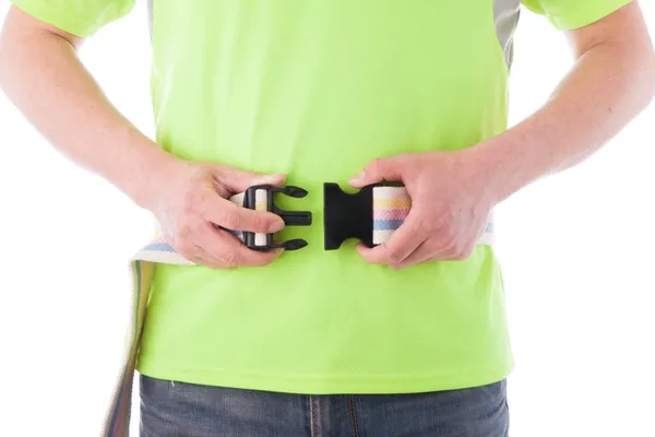 Gait_Belt_Transfer_And_Walking_Assistance_With_PAD_and_Quick_Release_Buckle_For_Caregiver_Nurse_Therapist_2_Inches_x_8_Feet_Mulligan_Mobilization_Belt_Gait_Belt_Used_In_Physiotherapy