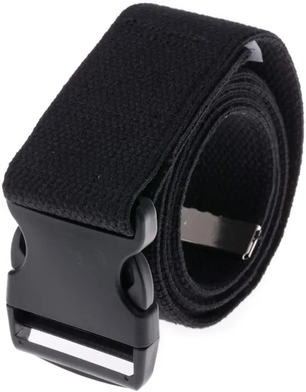 Gait_Belt_Transfer_And_Walking_Assistance_With_PAD_and_Quick_Release_Buckle_For_Caregiver_Nurse_Therapist_2_Inches_x_8_Feet_Mulligan_Mobilization_Belt_Gait_Belt_Used_In_Physiotherapy