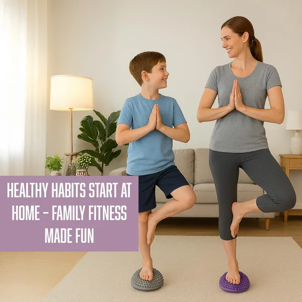 Balance_Pods_Ab_Hedgehog_Pimples_Pilates_Ball_Half_Spiky_Fitness_Domes_For_Kids_Adults_Sports_Foot_Massage_Stability_Training_Muscle_Balancing_Therapy_Yoga_Gymnastics_Exercise,_Pack_Of_2_Pc