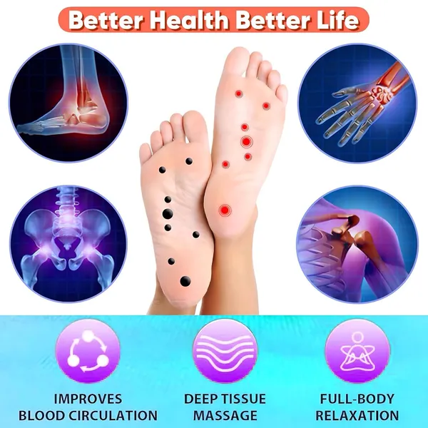 Acupressure_Mat_For_Foot_Magnetic_Pyramidal_Foot_Power_Mat,_Acupuncture_Stress_Reliever_Plate_Therapy_For_Pain_Relief_,Blood_Circulation_Health_Care_Heel_Knee_Leg_Sciatica_Massager_Yellow_Pack_Of_2