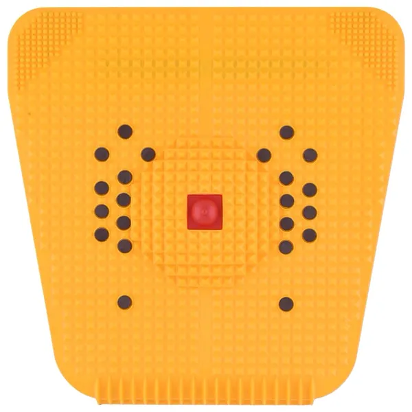Acupressure_Mat_For_Foot_Magnetic_Pyramidal_Foot_Power_Mat,_Acupuncture_Stress_Reliever_Plate_Therapy_For_Pain_Relief_,Blood_Circulation_Health_Care_Heel_Knee_Leg_Sciatica_Massager_Yellow_Pack_Of_2
