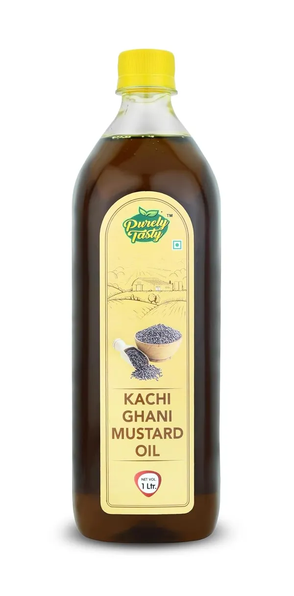 Kachi_Ghani_Mustard_Oil_|_Cold-Pressed_Unrefined_Mustard_Oil_for_Cooking,_Pickling_&_Raw_Consumption_|_Sarso_ka_Tel_|_Rich_Aroma_&_Flavour,_1_Liter