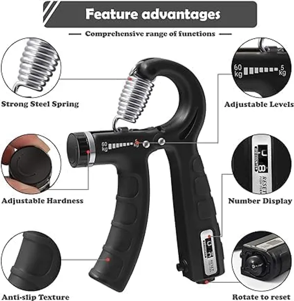 Hand_Gripper_5_Kg_To_60_Kg_Weight_Adjustable_Hight_Quality_Hand_Gripper_For_Men_Women_Hand_Grip_Finger_Exerciser_Power_Gripper_Hand_Exerciser_Equipment_Hand_Strengtheners_Black_With_Count,_Pack_Of_2