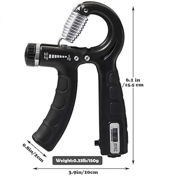 Hand_Gripper_5_Kg_To_60_Kg_Weight_Adjustable_Hight_Quality_Hand_Gripper_For_Men_Women_Hand_Grip_Finger_Exerciser_Power_Gripper_Hand_Exerciser_Equipment_Hand_Strengtheners_Black_With_Count,_Pack_Of_2