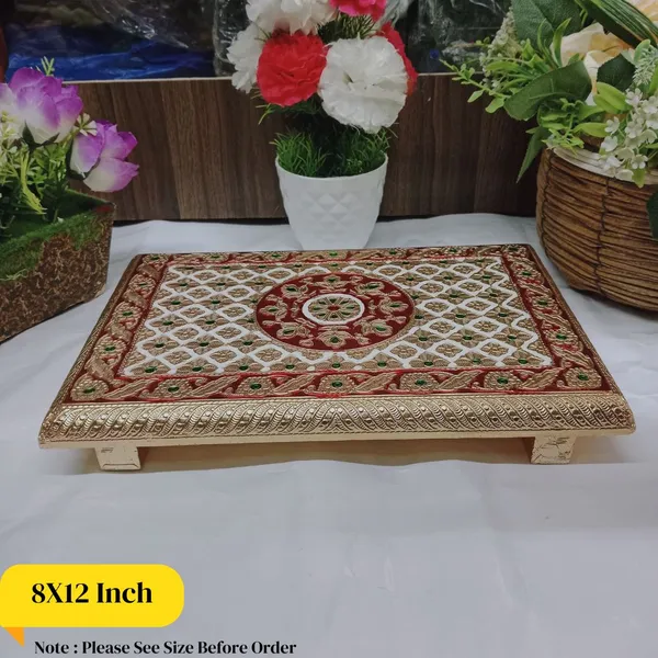 Embroidered_Floral_Motif_Table_Placemat_8x12_Inch