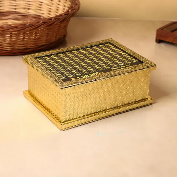 Golden_Metallic_Savings_Bank_Box_with_Rupee_Denominations