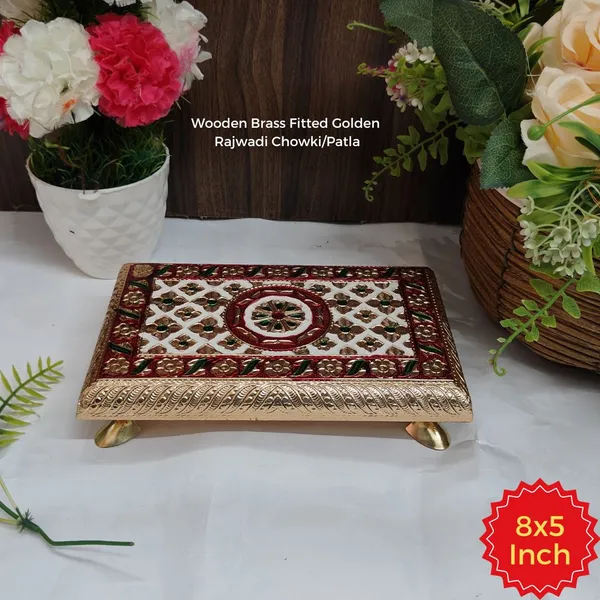Meenakari_Brass_Decorative_Chowki_with_Golden_Legs