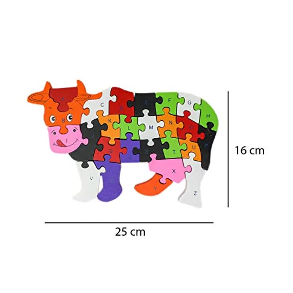 Wooden_Cow_Shape_Alphabet_Puzzle_for_Kids
