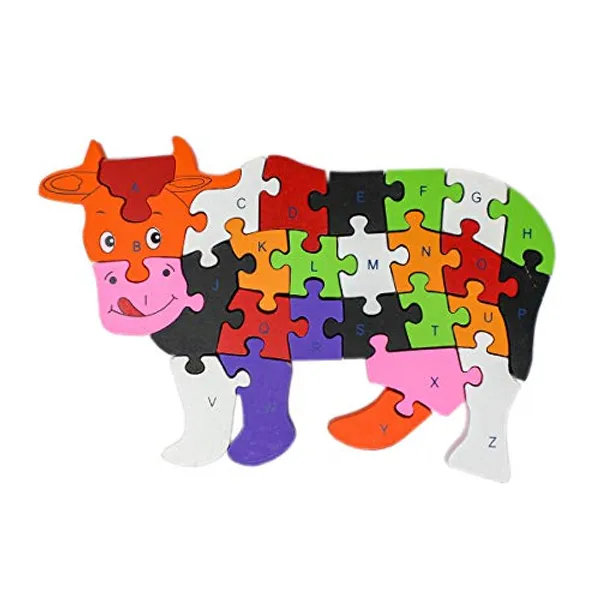 Wooden_Cow_Shape_Alphabet_Puzzle_for_Kids