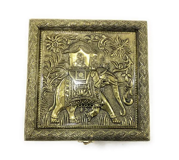 Decorative_Empty_Dry_Fruit_Box_Wooden_Dry_Fruit_Box_Sweets_Box_Oxidized_Dry_Fruit_Box_Gift_Box_Mukhwash_Box_Sopari_Box_4_Section_Box_Golden_Elephant