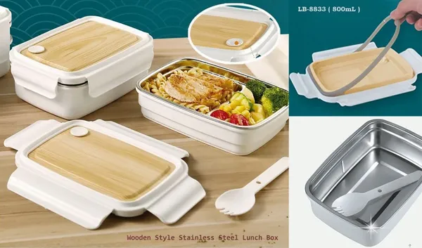 Lunch_Box_For_Kids_Single_Compartment_Insulated_Lunch_Box_Stainless_Steel_Handy_Lunch_Box_With_Wooden_Style_Lid_Tiffin_Box_For_Boys_Girls_School_Office_Men_800ml