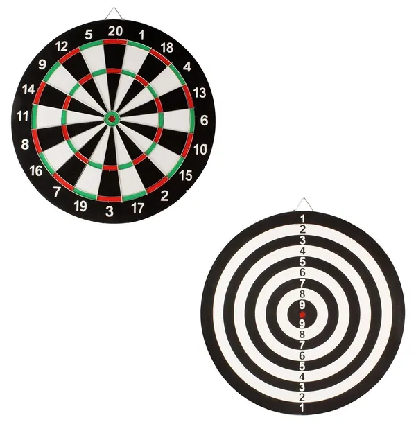 Double_Faced_12_Inch_Portable_Dart_Board_With_4_Darts_Set_For_Kids_Children_Indoor_Sports_Games_Board_Game_Multicolor