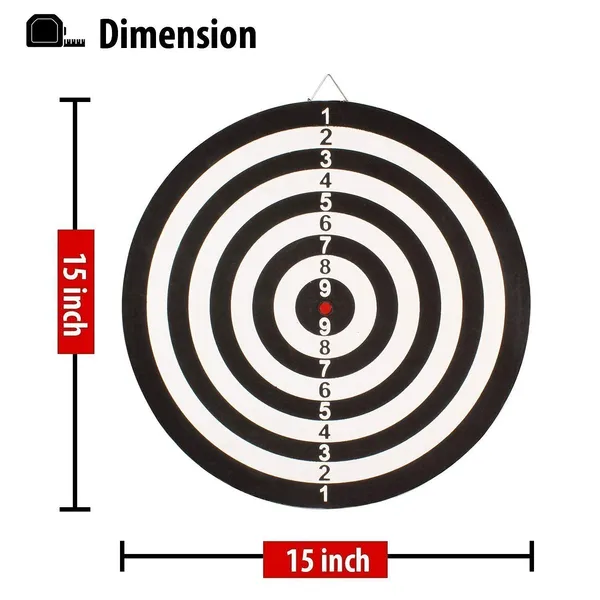 Double_Faced_12_Inch_Portable_Dart_Board_With_4_Darts_Set_For_Kids_Children_Indoor_Sports_Games_Board_Game_Multicolor