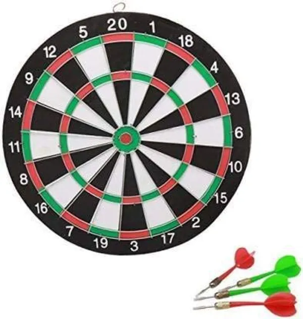 Double_Faced_12_Inch_Portable_Dart_Board_With_4_Darts_Set_For_Kids_Children_Indoor_Sports_Games_Board_Game_Multicolor