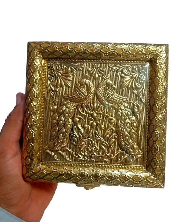 Wooden_Handcrafted_Peacock_Design_Dryfruit_Box_Diwali_Gift_Box_Dry_Fruit_Box_Indian_Traditional_Ethnic_Gift_Box_Wedding_Favor_Box