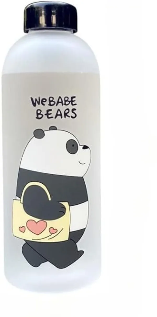 Plastic_Cute_Bear_Straw_Portable_Sports_Water_Bottle_Girls_Gift_Drinking_Frosted_3_Kitchen_Dining_Bar_Drink_Containers_Thermoses_Drink_Containers_Thermoses_1000_Ml_1_White