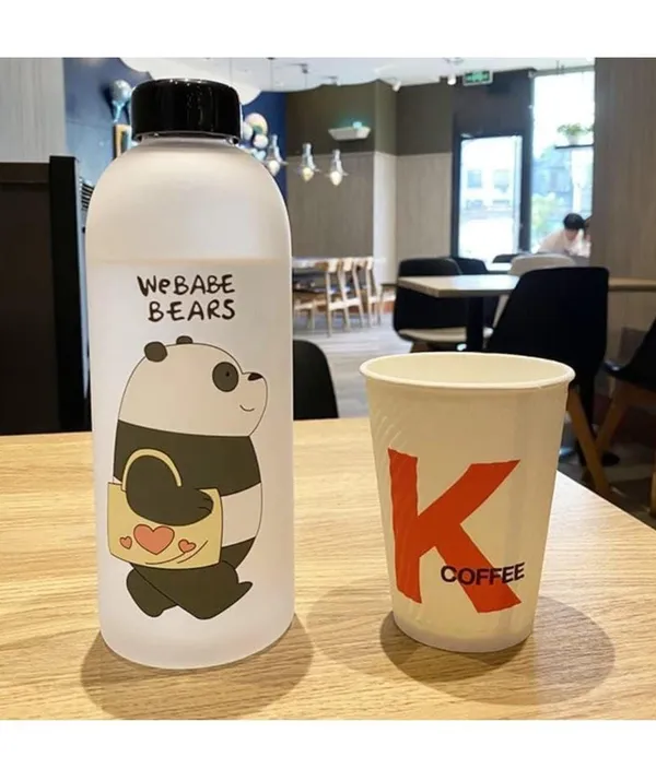 Water_Bottle_With_Straw_500ml_For_Kids_Girls_Cute_Bear_Cartoon_Sipper_Bottle_Leakproof_Bpa_Free_Frosted_School_Water_Bottle_For_Travel_Sports