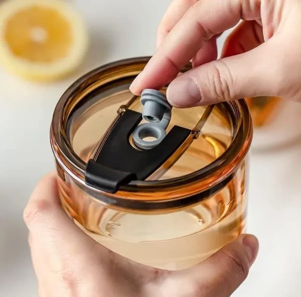 Reusable_Glass_Coffee_Sipper_Mugs_With_Lid_Straw__430ml_Multipurpose_Drinking_Glasses_Tumbler_With_Leather_Sleeve_Cup_For_Juice_Smoothies_Iced_Tea_Home_Travel_Pack_Of_2