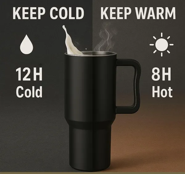 Insulated_Tumbler_1200ml_With_Straw_Large_Capacity_Sipper_Bottle_Leak_Resistant_Travel_Mug_For_Water_Coffee_Juice_Reusable_Double_Wall_Drinkware_For_Office_Gym_Outdoor_Matte_Black