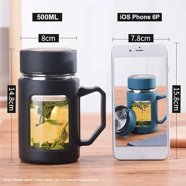 Glass_Travel_And_Storage_Mug_500_Ml_1_Piece_With_Plastic_Lid_And_Plastic_Protected_Body_Office_Mug_Travel_Cup_Storage_Dry_Food_Coffee_Tea_Sugar_Cookie_Snack_Random_Color_Pack_Of_2