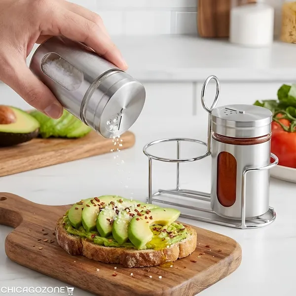 Spice_Jar_Set_Of_2_Stainless_Steel_Glass_Pepper_Shaker_Bottle_Stainless_Steel_Jumbo_Plain_Mukhvas_Box_Glass_Salt_Pepper_Shaker_Container_Multicolor_Dispenser_Lid_Kitchen_Storage_Organizer_Pack_Of_2