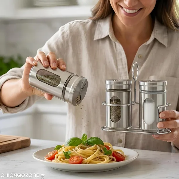 Spice_Jar_Set_Of_2_Stainless_Steel_Glass_Pepper_Shaker_Bottle_Stainless_Steel_Jumbo_Plain_Mukhvas_Box_Glass_Salt_Pepper_Shaker_Container_Multicolor_Dispenser_Lid_Kitchen_Storage_Organizer_Pack_Of_2