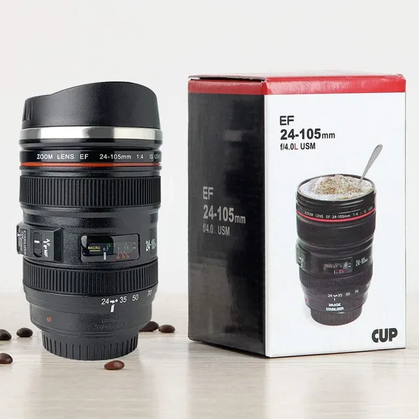 Steel_And_Plastic_Camera_Lens_Shaped_Coffee_Mug_Black
