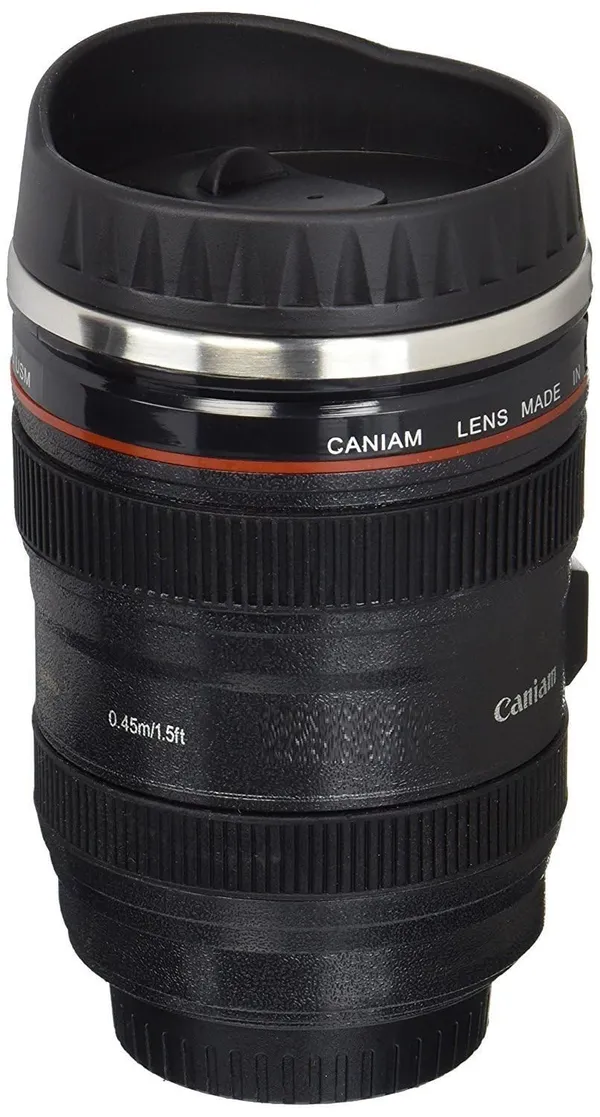 Steel_And_Plastic_Camera_Lens_Shaped_Coffee_Mug_Black