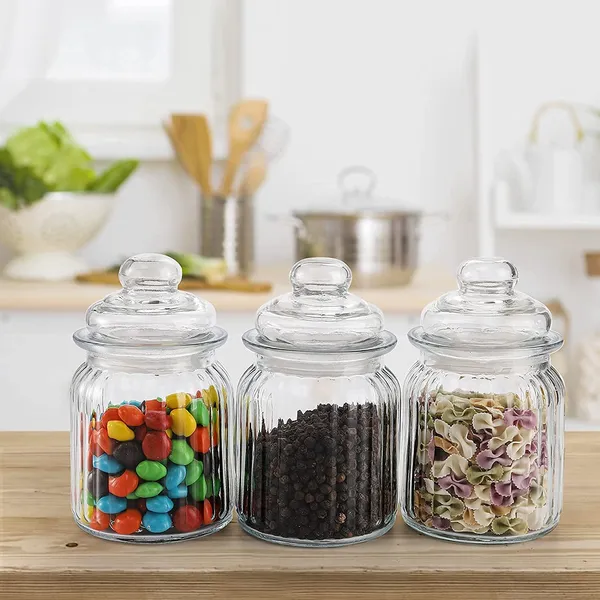 Pop_Jar_Round_350ml_3_Pcs_Set_Glass_Storage_Jar_With_Lid_Airtight_Kitchen_Container_Set_For_Snacks_Cookies_Dry_Fruits_Spices_Transparent_Glass_Jar_Set_Pack_Of_3