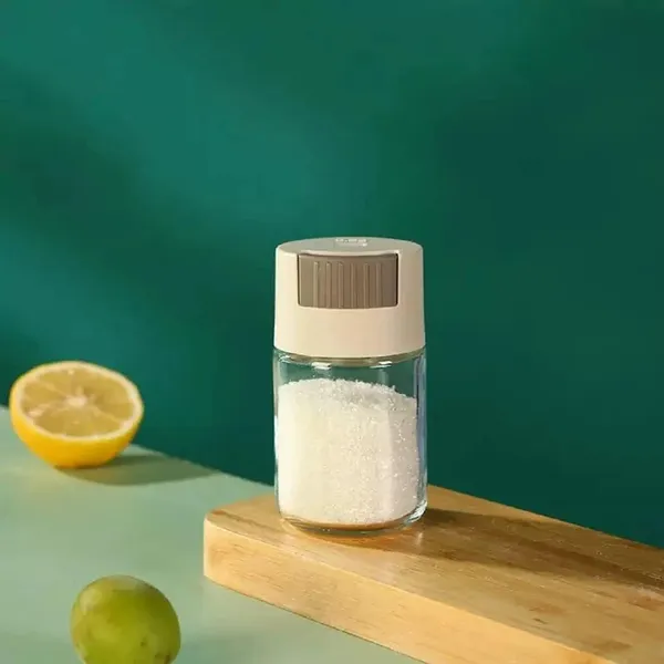 Spice_Storage_Bottle_100ml_Transparent_Glass_Salt_Sprinkler_Shaker_Clear_Kitchen_Container_Press_Lid_Airtight_Silicone_Seal_Masala_Pepper_Oregano_Seasoning_Jar_Dining_Table_Use_2_Pcs_Pack_Of_2