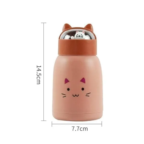Cute_Cat_Kids_Glass_Water_Bottle_360ml_Cartoon_Printed_Double_Layer_Heatproof_Leakproof_Portable_Travel_Mug_With_Cover_For_Tea_Coffee_Water_School_Office_Pack_Of_1