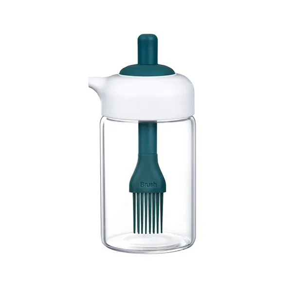 Oil_Dispenser_Bottle_With_Silicone_Brush_Clear_Glass_230ml_Bpa_Free_Dishwasher_Safe_Shatter_Resistant_Pack_Of_2