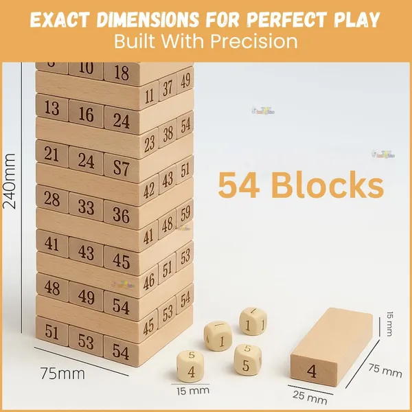 Wooden_Numbered_Stacking_Tower_Block_Game_With_Dice_Classic_Family_Fun_For_Kids_And_Adults_Size_1_48pcs_13_4_9