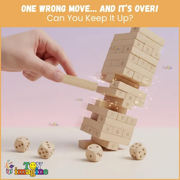 Wooden_Numbered_Stacking_Tower_Block_Game_With_Dice_Classic_Family_Fun_For_Kids_And_Adults_Size_1_48pcs_13_4_9