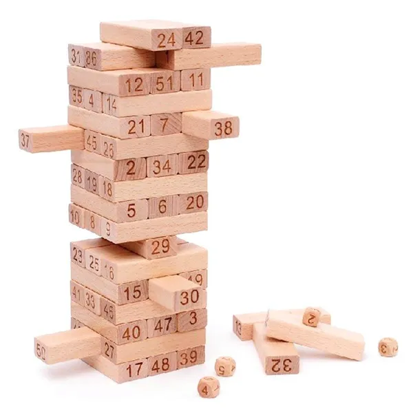 Wooden_Numbered_Stacking_Tower_Block_Game_With_Dice_Classic_Family_Fun_For_Kids_And_Adults_Size_1_48pcs_13_4_9