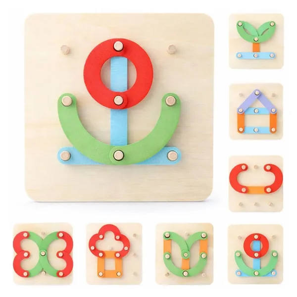 Multifunctional_Montessori_Wooden_Pillar_Collage_Toy_For_Kids_Creative_Pattern_Board_Puzzle_With_Shape_Color_Matching_Blocks_Multicolor